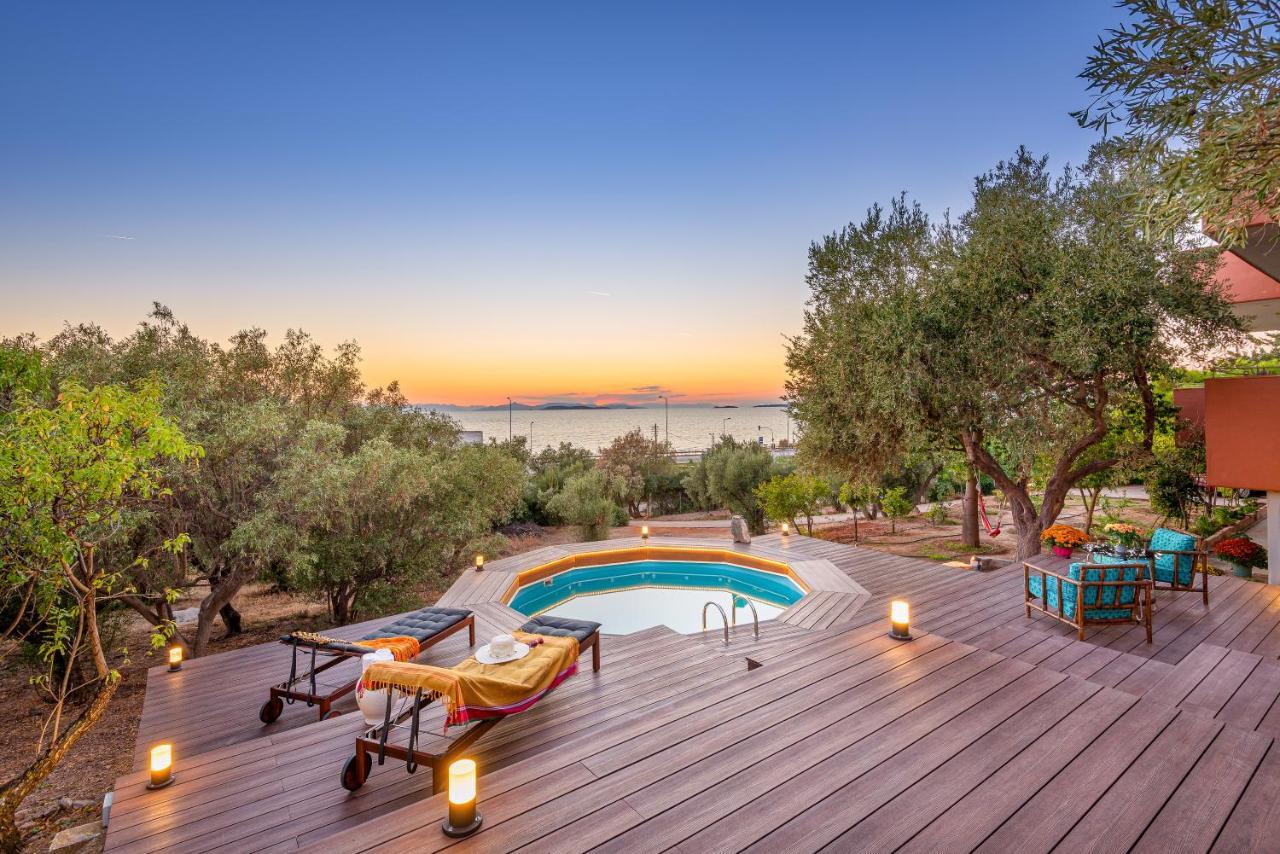 Lagonisi Villa Afroditi Екстериор снимка